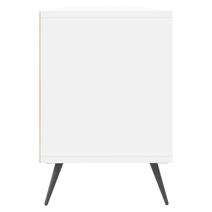 TV Cabinet White 150x30x44,5 cm Engineered Wood