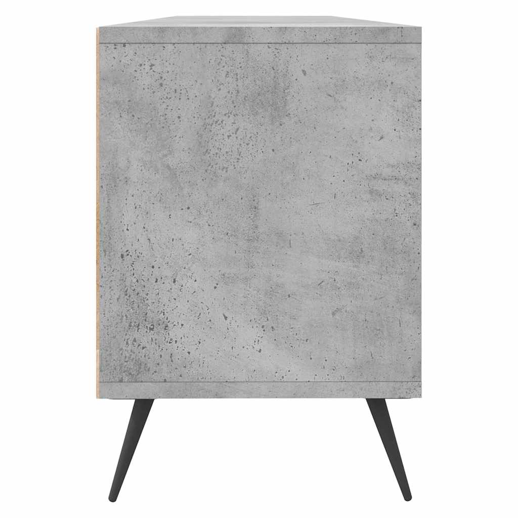 TV Cabinet Concrete Grey 150x30x44,5 cm Engineered Wood