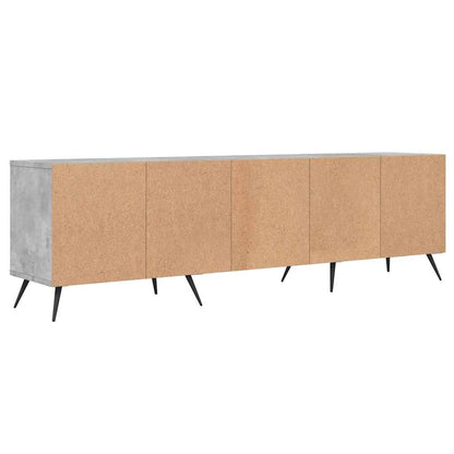 TV Cabinet Concrete Grey 150x30x44,5 cm Engineered Wood