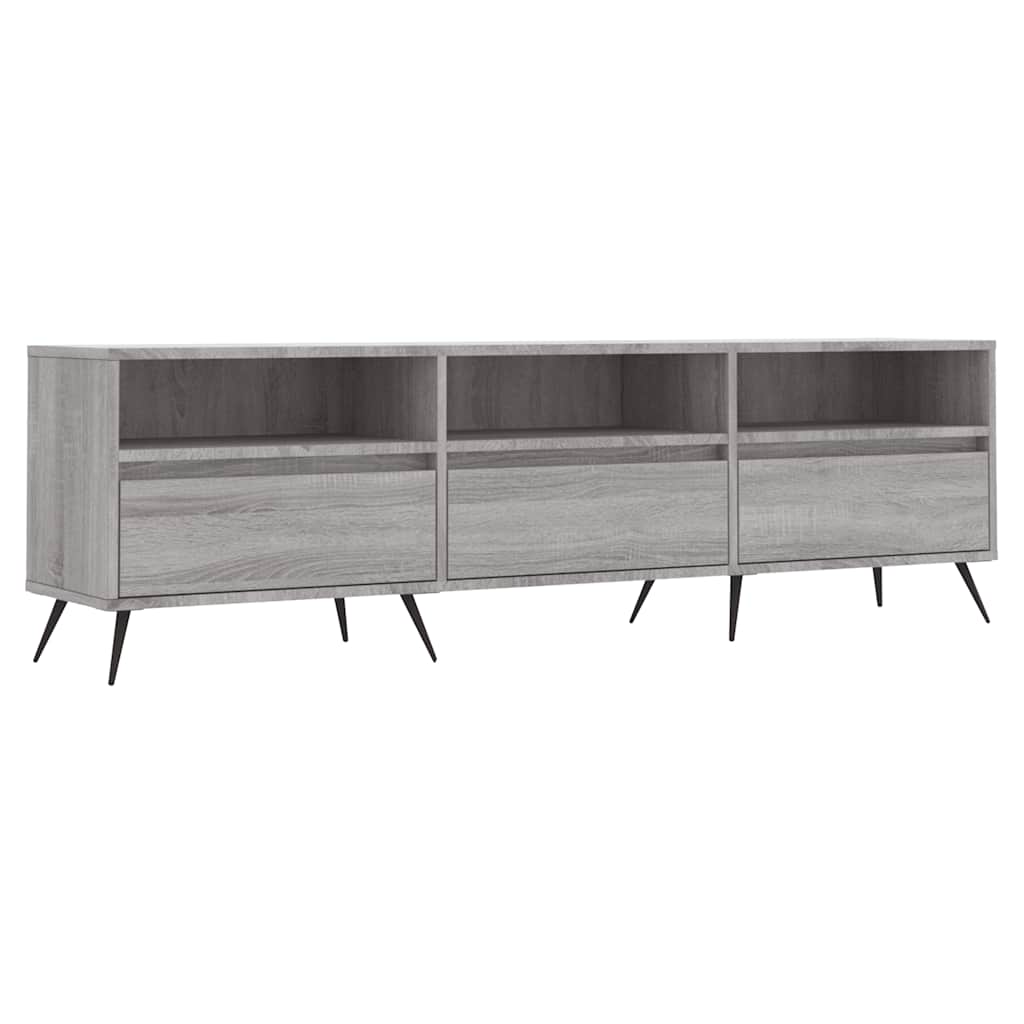 TV Cabinet Grey Sonoma 150x30x44,5 cm Engineered Wood