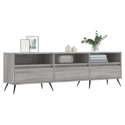 TV Cabinet Grey Sonoma 150x30x44,5 cm Engineered Wood