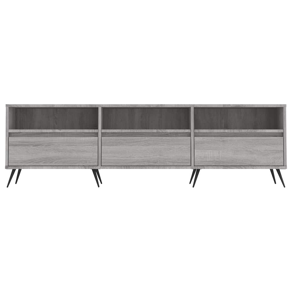 TV Cabinet Grey Sonoma 150x30x44,5 cm Engineered Wood