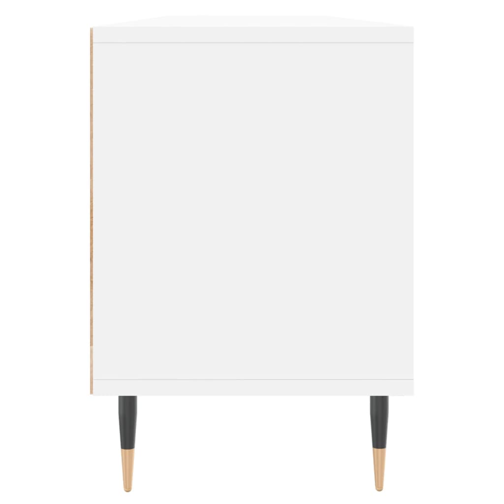 TV Cabinet White 150x30x44,5 cm Engineered Wood