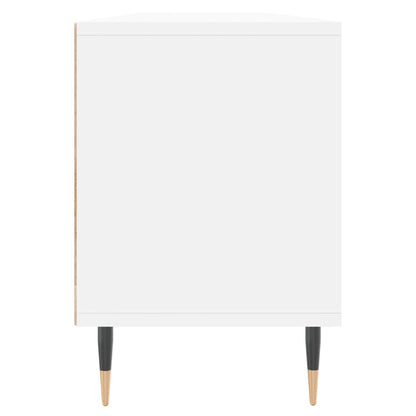 TV Cabinet White 150x30x44,5 cm Engineered Wood