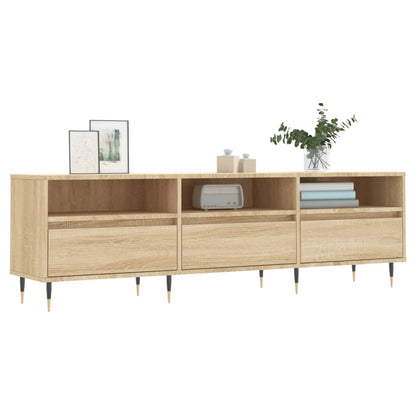 TV Cabinet Sonoma Oak 150x30x44,5 cm Engineered Wood