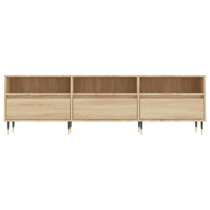 TV Cabinet Sonoma Oak 150x30x44,5 cm Engineered Wood