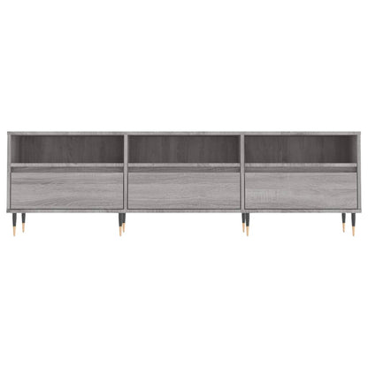 TV Cabinet Grey Sonoma 150x30x44,5 cm Engineered Wood