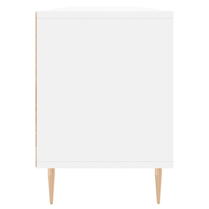 TV Cabinet White 150x30x44,5 cm Engineered Wood