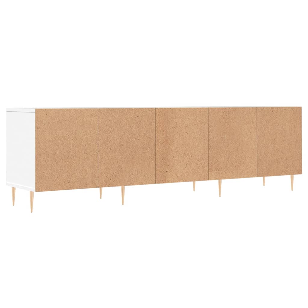 TV Cabinet White 150x30x44,5 cm Engineered Wood