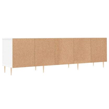 TV Cabinet White 150x30x44,5 cm Engineered Wood