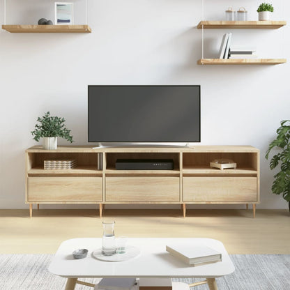 TV Cabinet Sonoma Oak 150x30x44,5 cm Engineered Wood