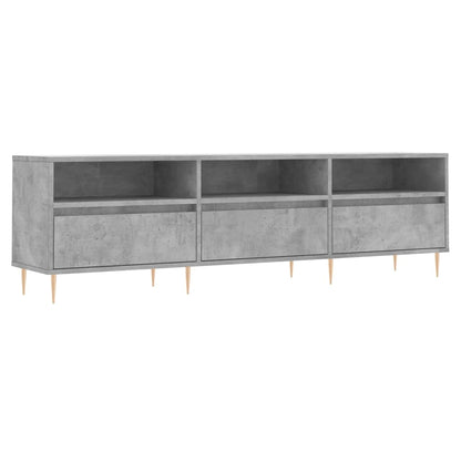 TV Cabinet Concrete Grey 150x30x44,5 cm Engineered Wood
