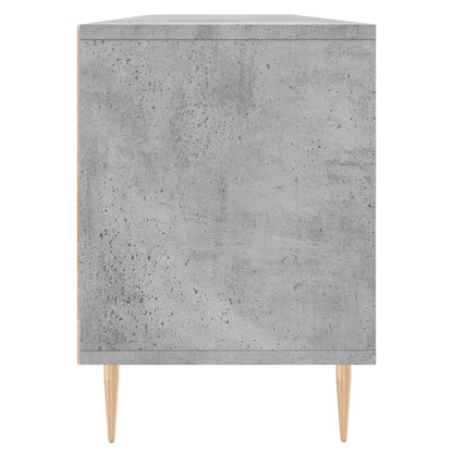 TV Cabinet Concrete Grey 150x30x44,5 cm Engineered Wood