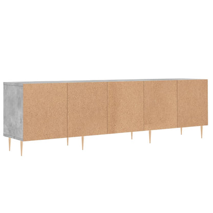 TV Cabinet Concrete Grey 150x30x44,5 cm Engineered Wood