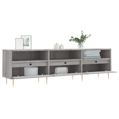 TV Cabinet Grey Sonoma 150x30x44,5 cm Engineered Wood