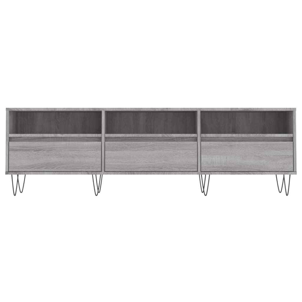 TV Cabinet Grey Sonoma 150x30x44,5 cm Engineered Wood