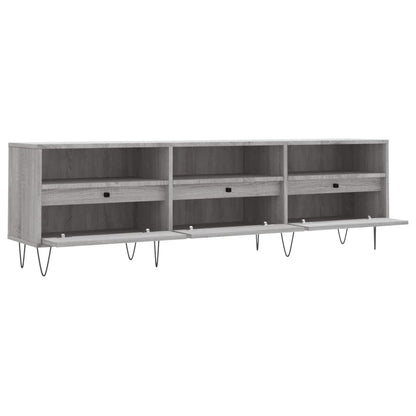 TV Cabinet Grey Sonoma 150x30x44,5 cm Engineered Wood