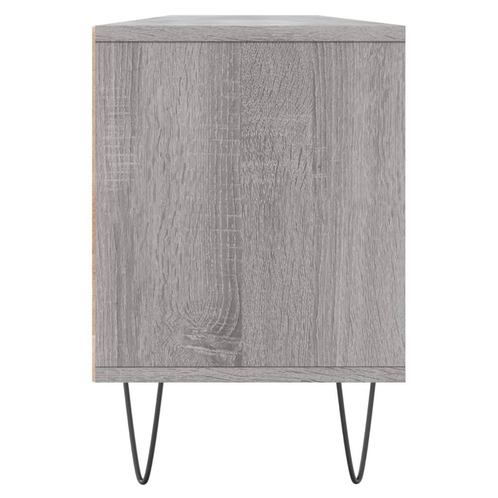 TV Cabinet Grey Sonoma 150x30x44,5 cm Engineered Wood