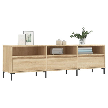 TV Cabinet Sonoma Oak 150x30x44,5 cm Engineered Wood
