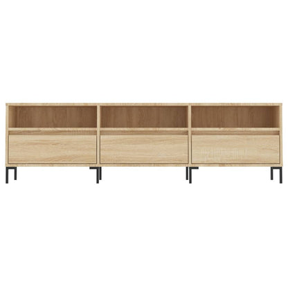 TV Cabinet Sonoma Oak 150x30x44,5 cm Engineered Wood