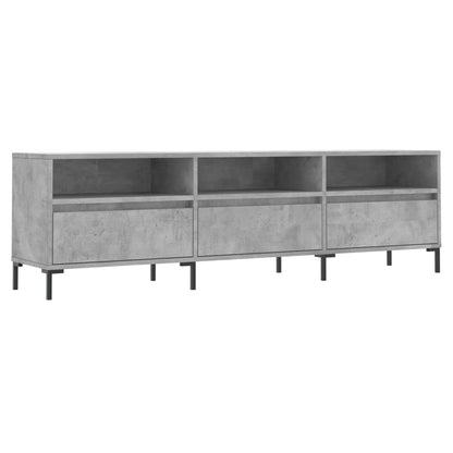 TV Cabinet Concrete Grey 150x30x44,5 cm Engineered Wood