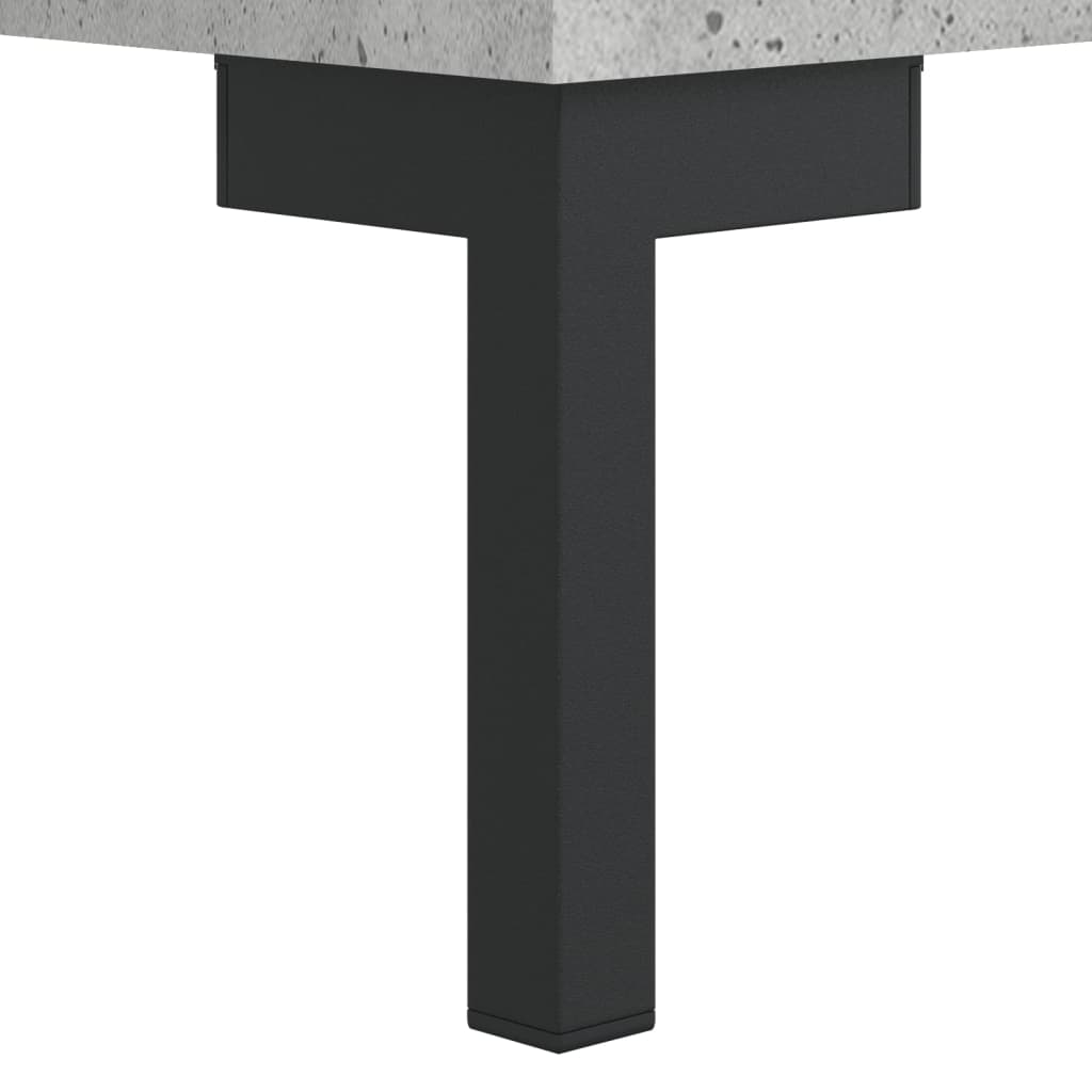 TV Cabinet Concrete Grey 150x30x44,5 cm Engineered Wood