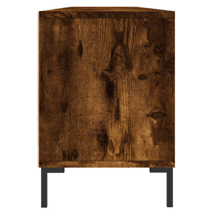TV Cabinet Smoked Oak 150x30x44,5 cm Engineered Wood