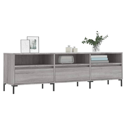 TV Cabinet Grey Sonoma 150x30x44,5 cm Engineered Wood