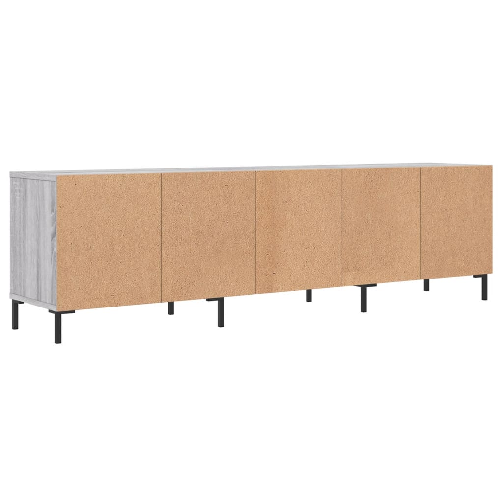 TV Cabinet Grey Sonoma 150x30x44,5 cm Engineered Wood