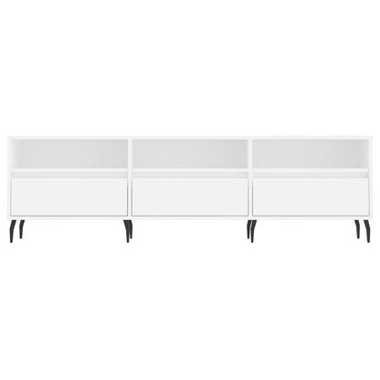 TV Cabinet White 150x30x44,5 cm Engineered Wood