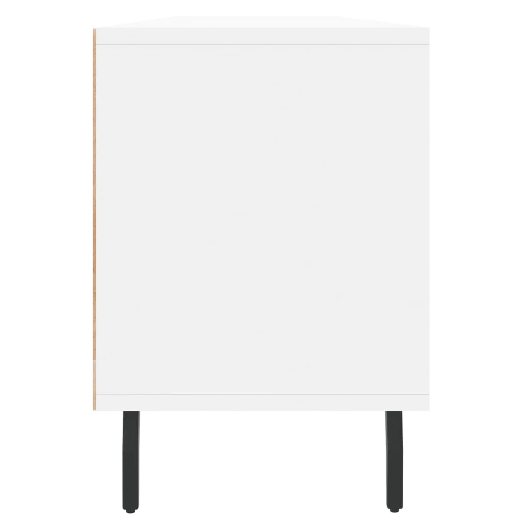 TV Cabinet White 150x30x44,5 cm Engineered Wood