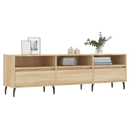 TV Cabinet Sonoma Oak 150x30x44,5 cm Engineered Wood