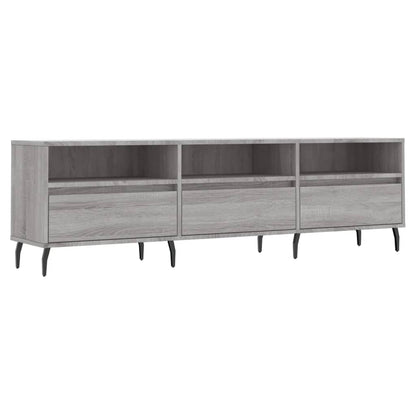 TV Cabinet Grey Sonoma 150x30x44,5 cm Engineered Wood