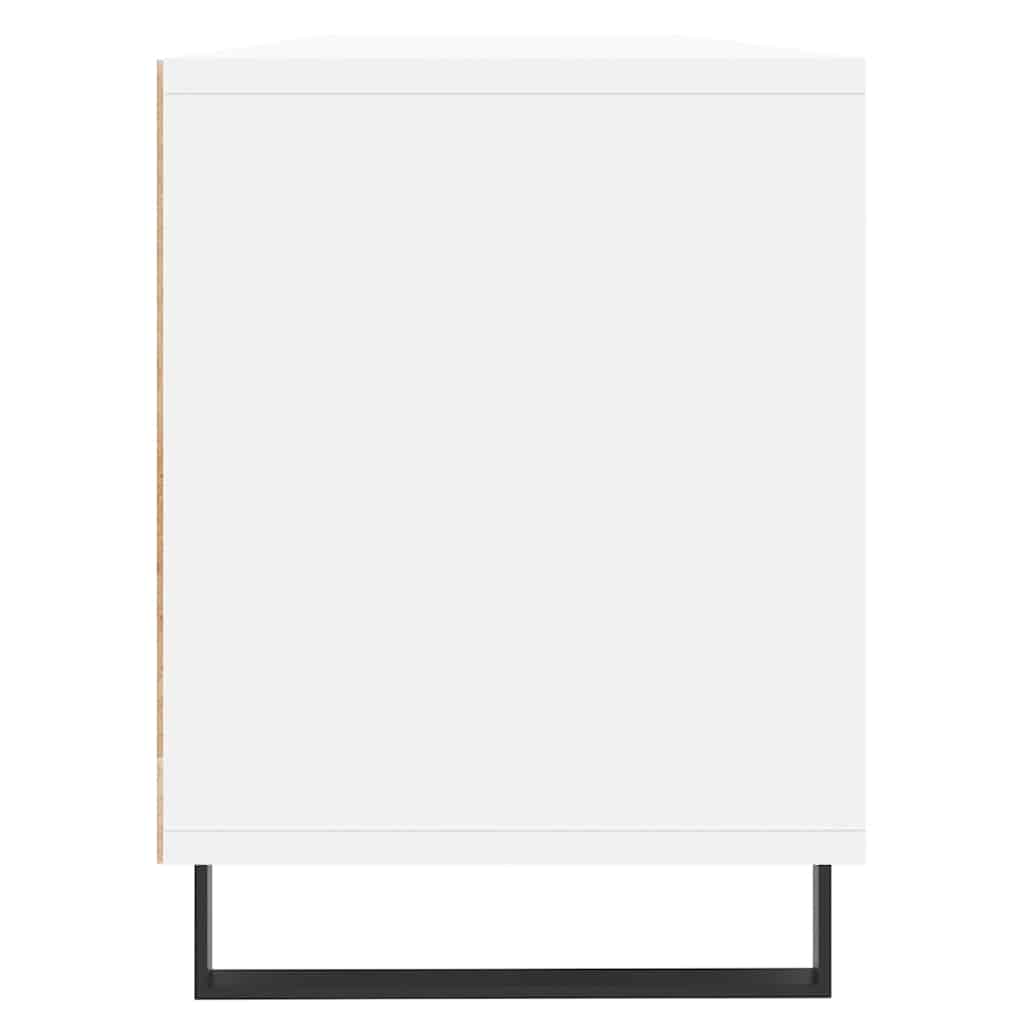 TV Cabinet White 150x30x44.5 cm Engineered Wood