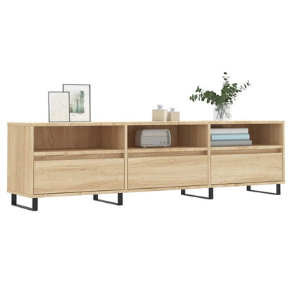 TV Cabinet Sonoma Oak 150x30x44,5 cm Engineered Wood
