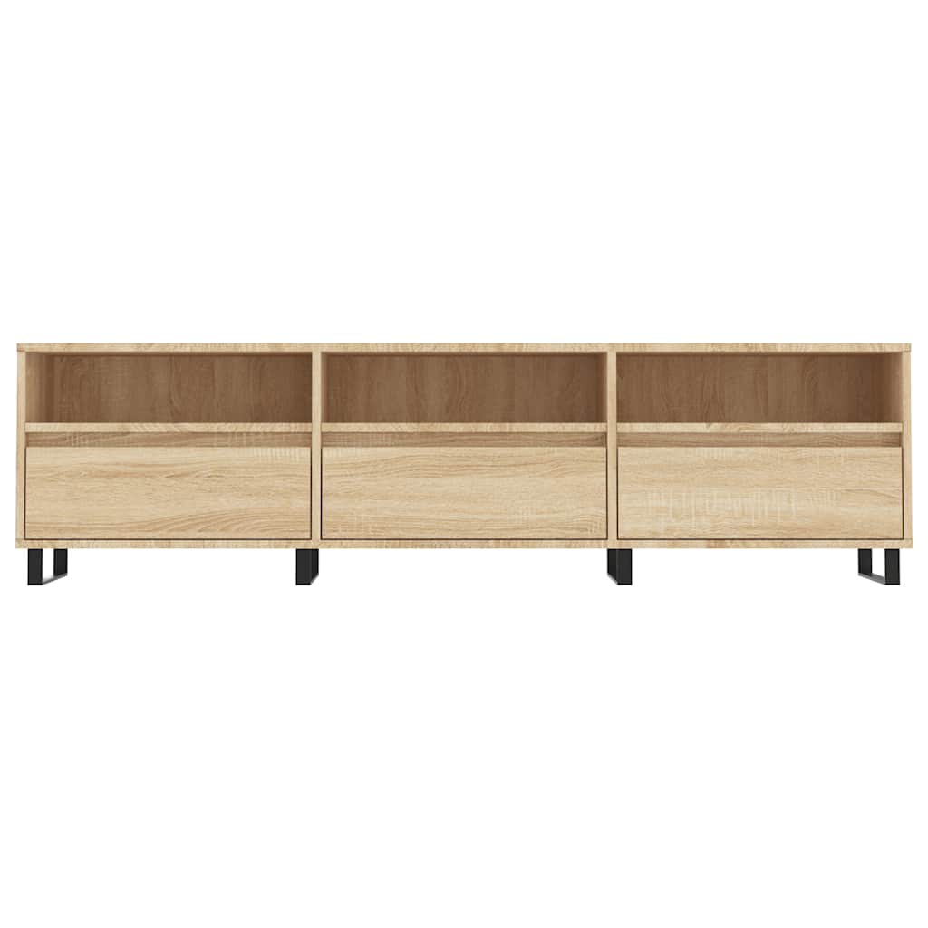 TV Cabinet Sonoma Oak 150x30x44,5 cm Engineered Wood