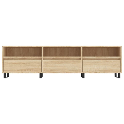 TV Cabinet Sonoma Oak 150x30x44,5 cm Engineered Wood