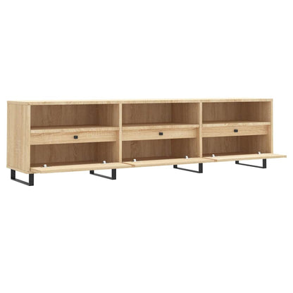 TV Cabinet Sonoma Oak 150x30x44,5 cm Engineered Wood