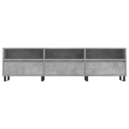 TV Cabinet Concrete Grey 150x30x44,5 cm Engineered Wood