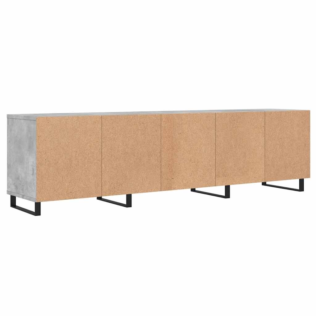 TV Cabinet Concrete Grey 150x30x44,5 cm Engineered Wood