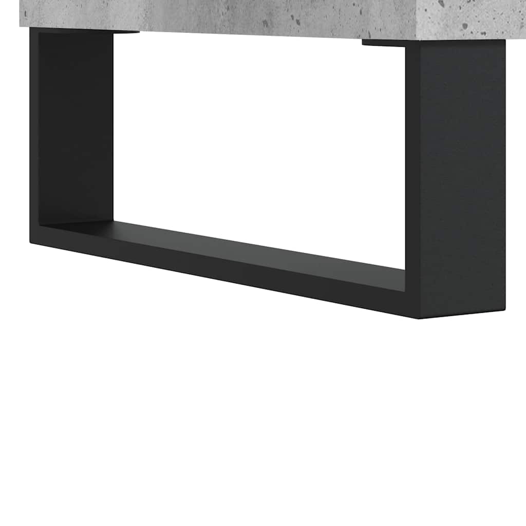 TV Cabinet Concrete Grey 150x30x44,5 cm Engineered Wood