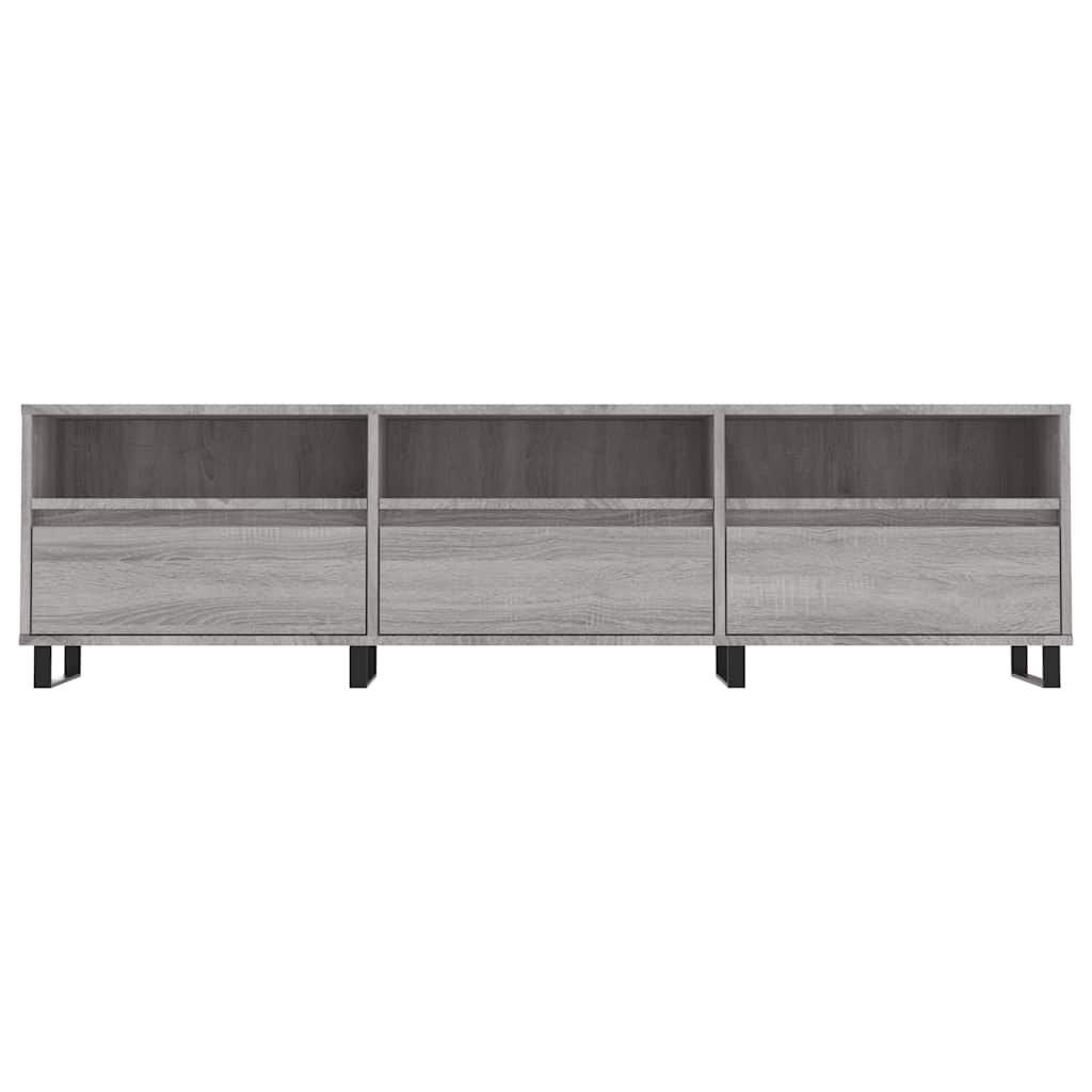 TV Cabinet Grey Sonoma 150x30x44,5 cm Engineered Wood
