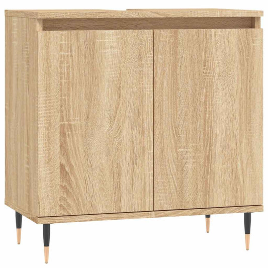 Bathroom Cabinet | Sonoma oak | Engineered wood, iron | Small