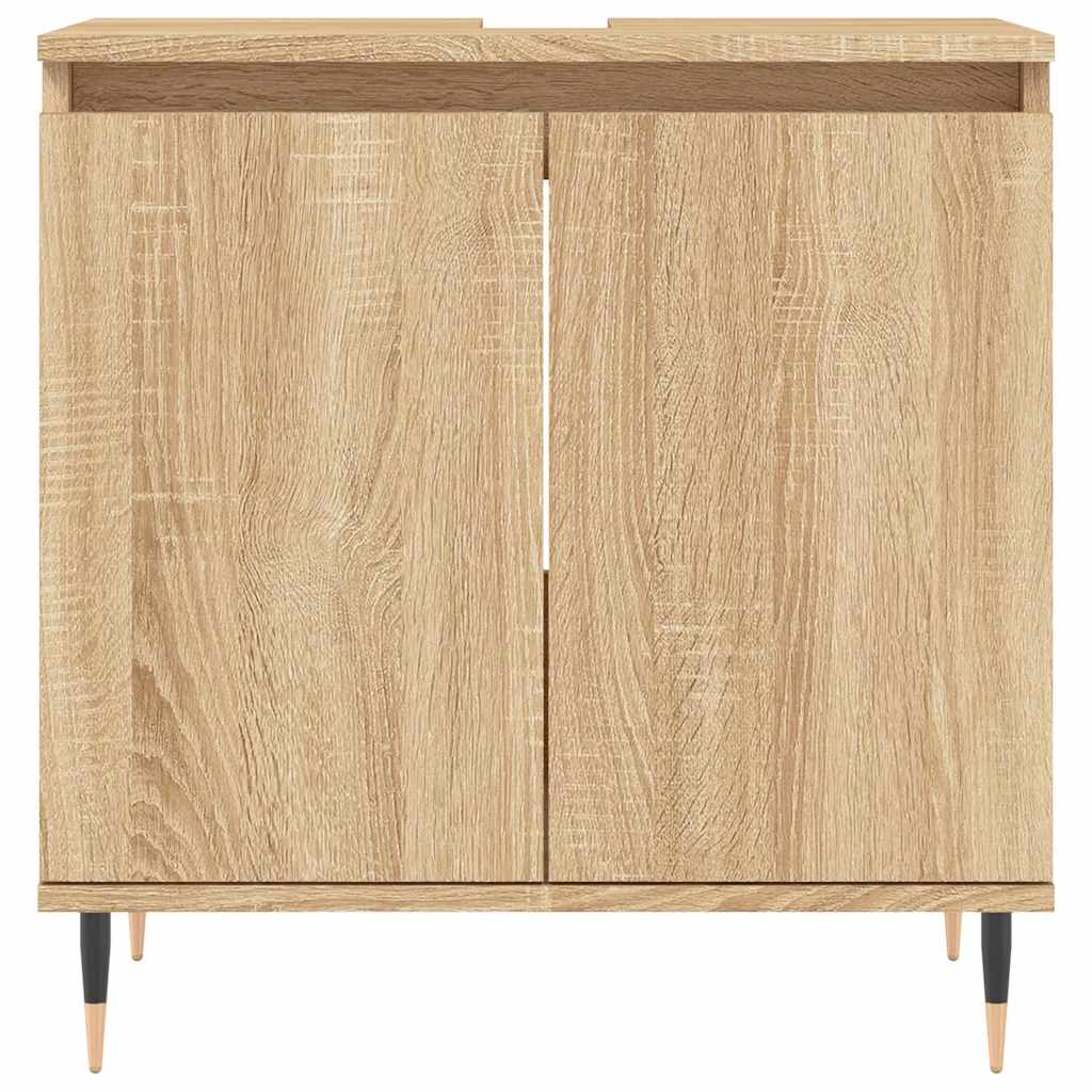 Bathroom Cabinet | Sonoma oak | Engineered wood, iron | Small