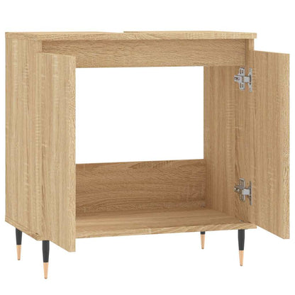 Bathroom Cabinet | Sonoma oak | Engineered wood, iron | Small
