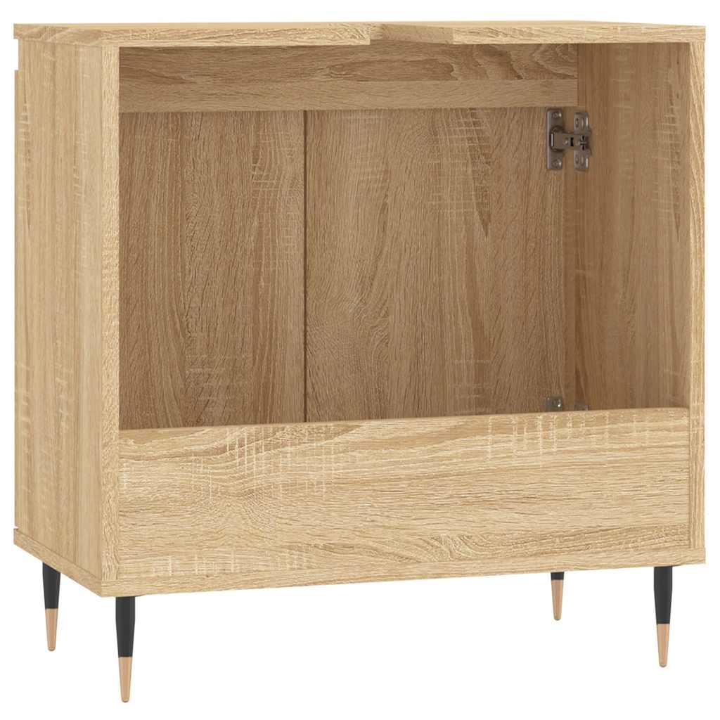 Bathroom Cabinet | Sonoma oak | Engineered wood, iron | Small