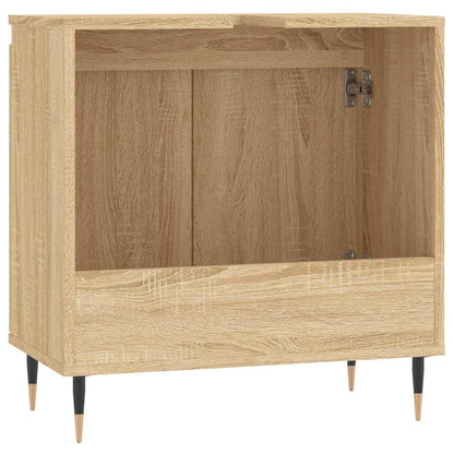 Bathroom Cabinet | Sonoma oak | Engineered wood, iron | Small