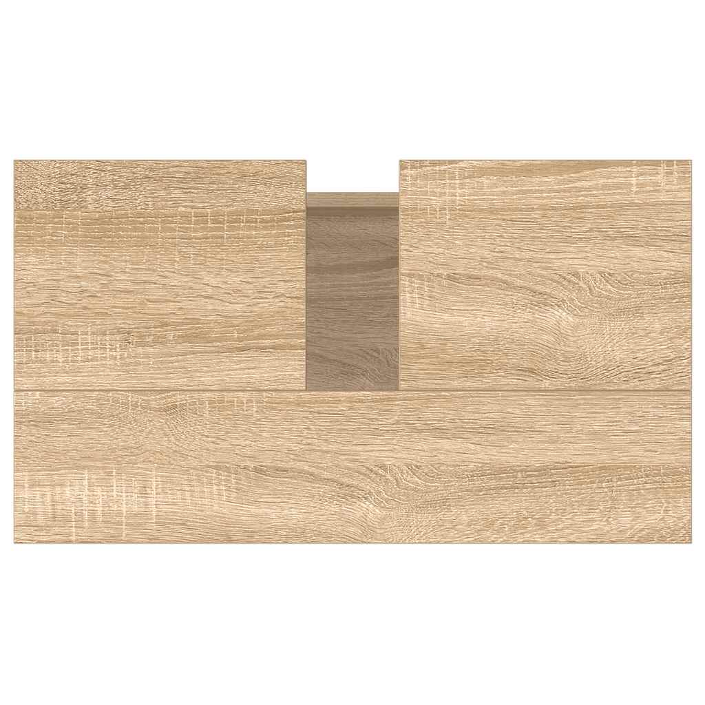 Bathroom Cabinet | Sonoma oak | Engineered wood, iron | Small