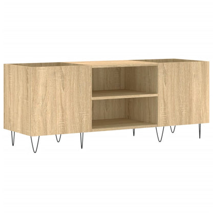Record Cabinet Sonoma Oak 121x38x48 cm Engineered Wood