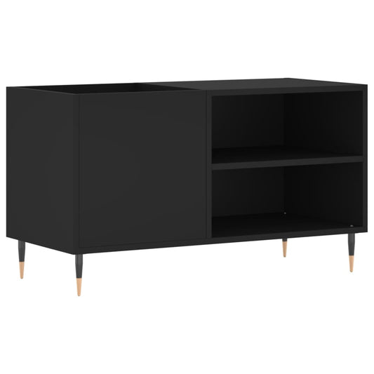 Record Cabinet | Black | Engineered wood, iron | Medium | Record Cabinet